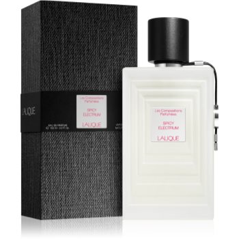 Lalique Les Compositions Parfumées Spicy Electrum Eau de Parfum unisex - imagine 3